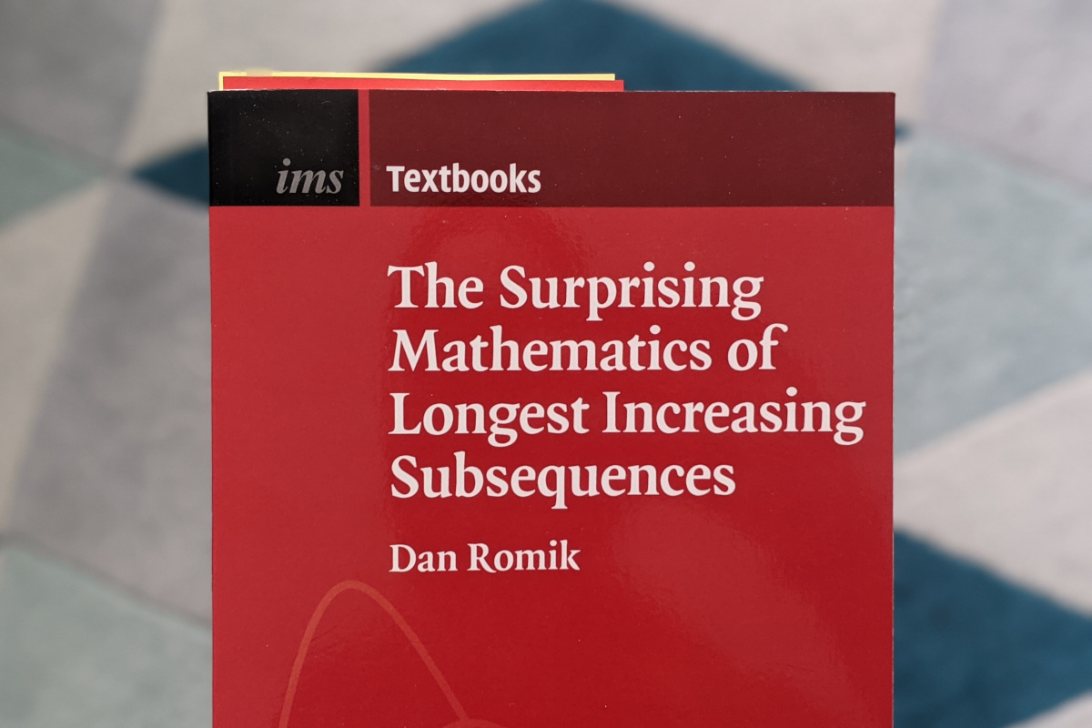 The Surprising Mathematics of Longest Increasing Subsequences -- Dan Romik